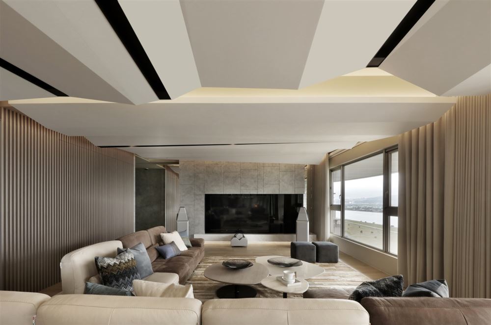 廣州市錦城花園現代簡約風格四居室裝修案例