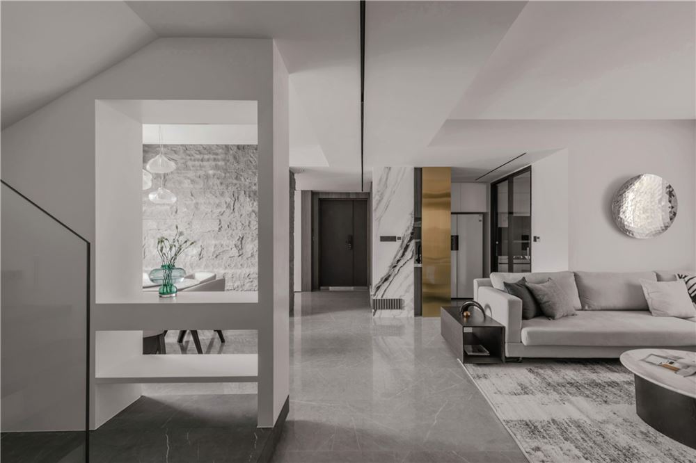 湛江市天潤御海灣輕奢風格別墅裝修案例