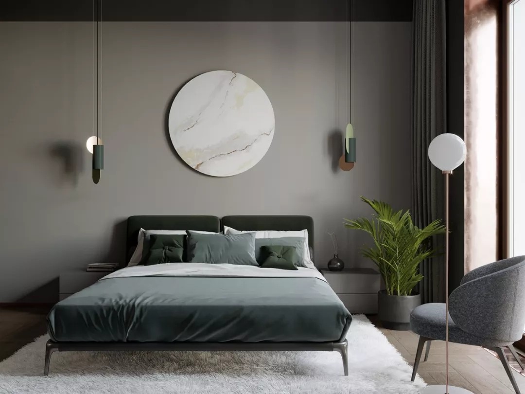 裝修公司現代簡約風格室內裝修效果圖-主臥 裝修公司現代簡約風格室內裝修效果圖-主臥