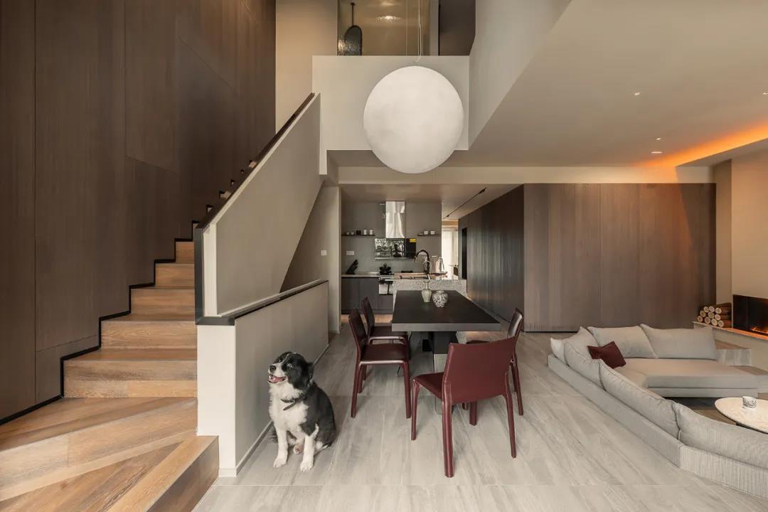 現代北歐風格室內家裝案例效果圖-樓梯 現代北歐風格室內家裝案例效果圖-樓梯