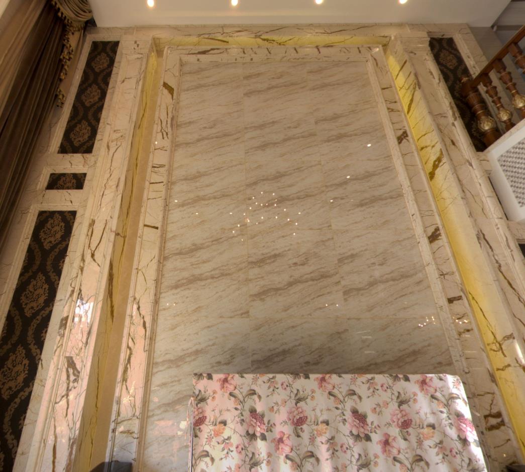 別墅裝修歐式奢華風(fēng)格-客廳大理石背景墻 別墅裝修歐式奢華風(fēng)格-客廳大理石背景墻