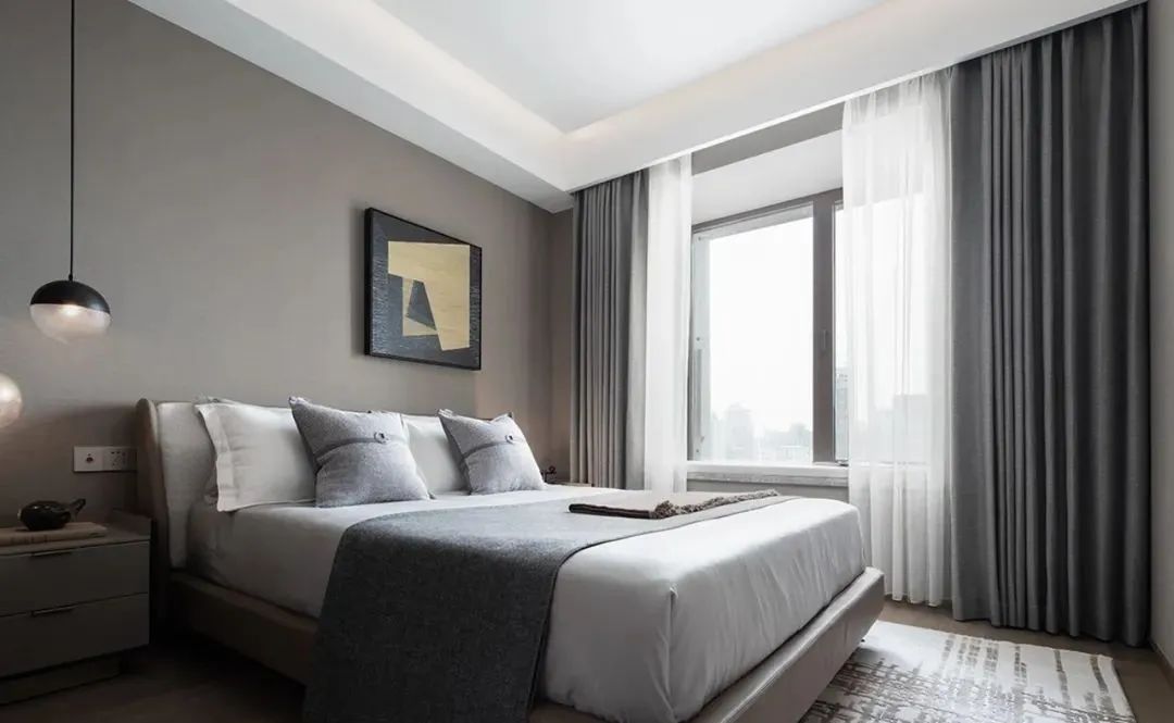 現代簡約風格室內設計家裝案例-次臥 現代簡約風格室內設計家裝案例-次臥