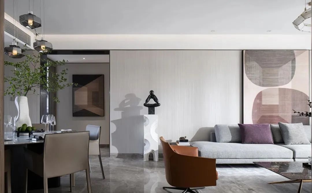 現代簡約風格室內設計家裝案例-客餐廳 現代簡約風格室內設計家裝案例-客餐廳