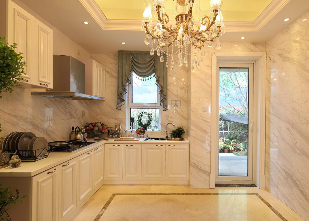 銀億上尚城別墅350平米美式鄉(xiāng)村風(fēng)格裝修案例-廚房 銀億上尚城別墅350平米美式鄉(xiāng)村風(fēng)格裝修案例-廚房