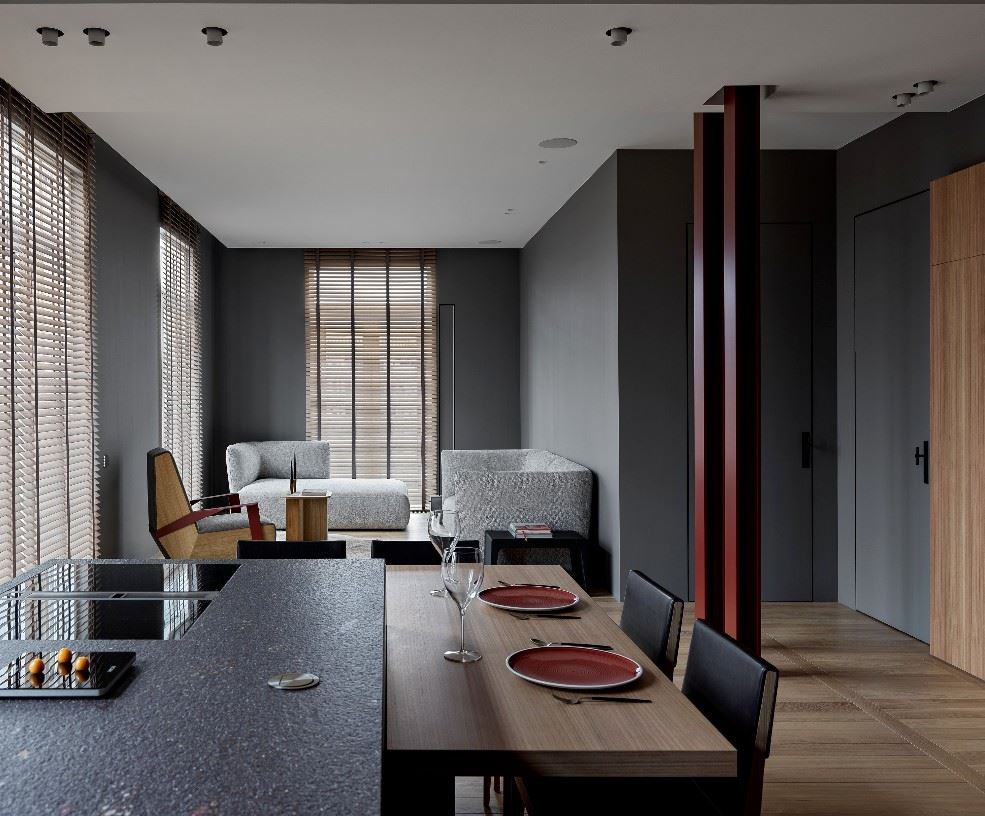 廣州市金碧世紀花園北歐風格三居室裝修案例