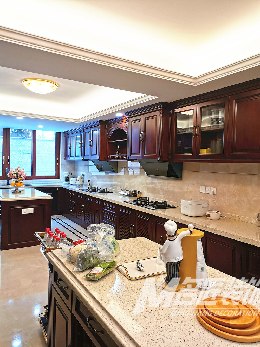 歐式別墅裝修設計-廚房中島 歐式別墅裝修設計-廚房中島