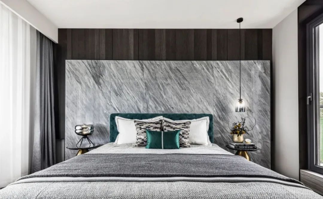 現代輕奢風格室內設計家裝案例-臥室 現代輕奢風格室內設計家裝案例-臥室