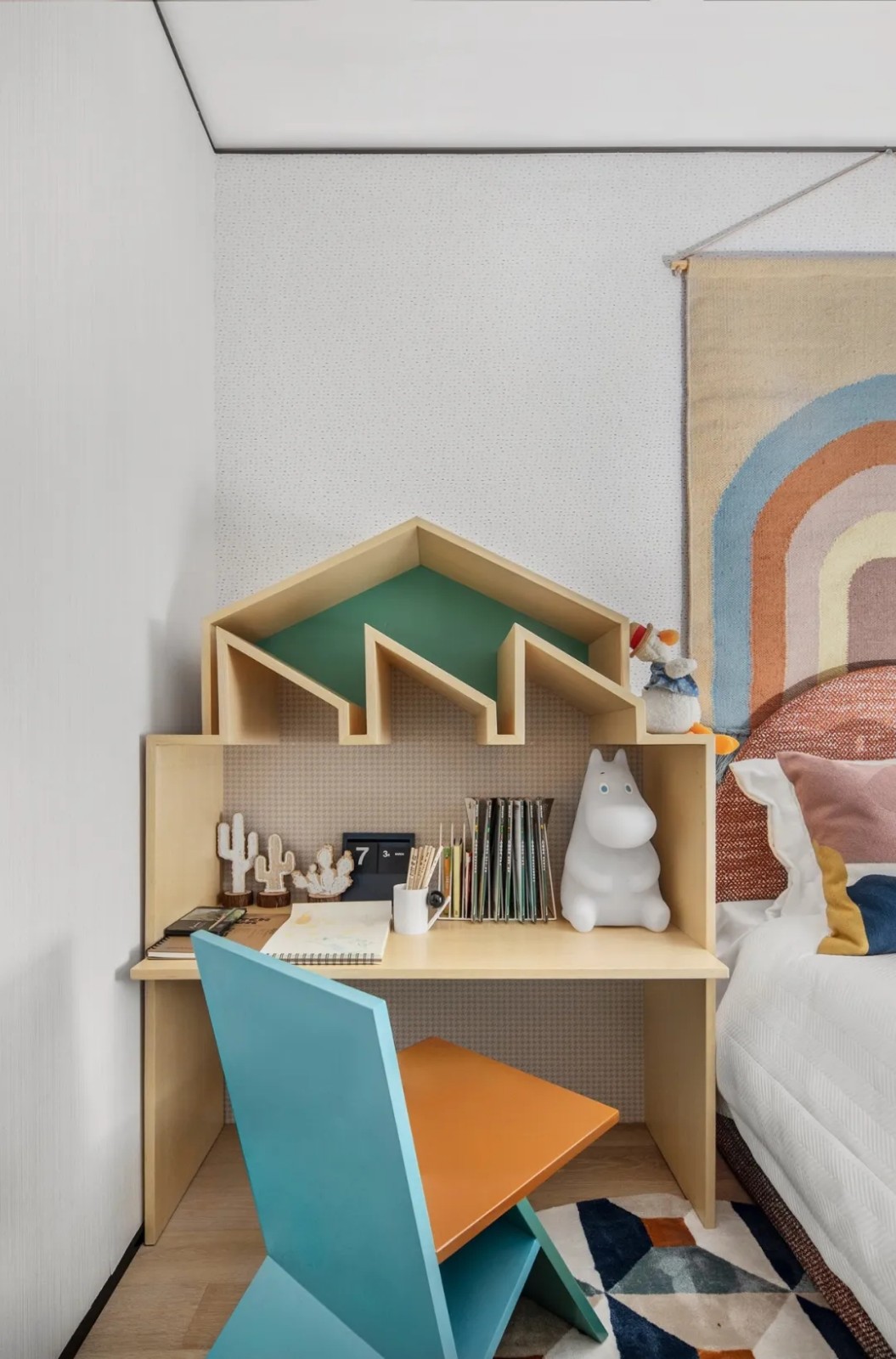 現代朋克風格室內設計家裝案例-兒童房 現代朋克風格室內設計家裝案例-兒童房