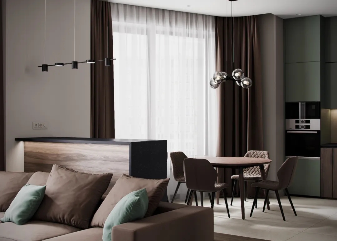 裝修案例現代簡約風格室內裝修效果圖-餐廳 裝修案例現代簡約風格室內裝修效果圖-餐廳