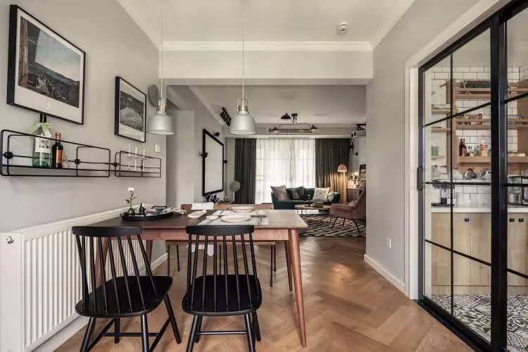 北歐風(fēng)格家裝設(shè)計室內(nèi)裝修效果圖-餐廳 北歐風(fēng)格家裝設(shè)計室內(nèi)裝修效果圖-餐廳