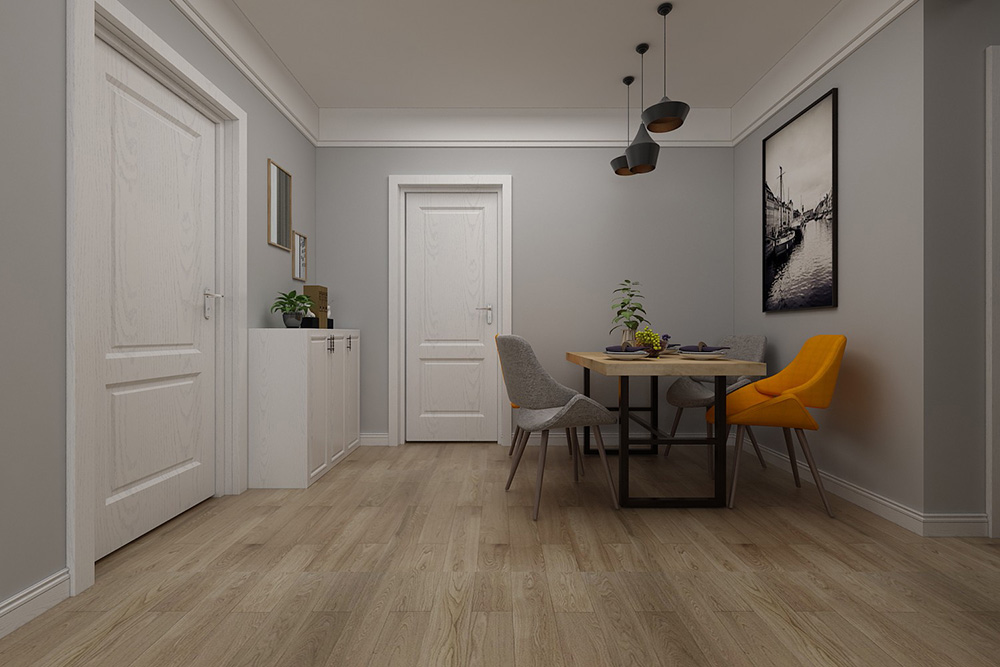 高級灰北歐風格室內裝修效果圖-佛山恒大御瀾庭三居125平米-室內餐廳裝修 高級灰北歐風格室內裝修效果圖-佛山恒大御瀾庭三居125平米-室內餐廳裝修