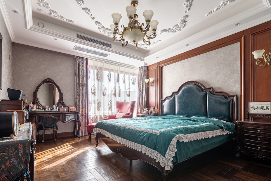 新古典風(fēng)格家裝設(shè)計(jì)室內(nèi)裝修效果圖-主臥 新古典風(fēng)格家裝設(shè)計(jì)室內(nèi)裝修效果圖-主臥