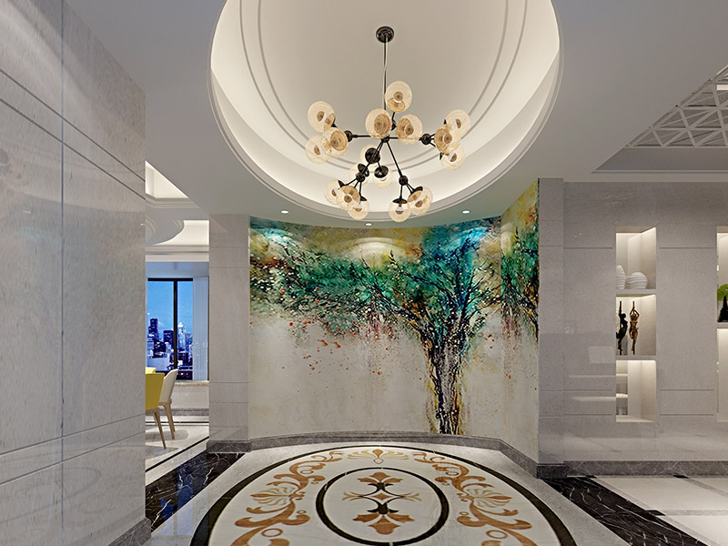 潮州市鳳洲園現(xiàn)代簡約風(fēng)格三居室裝修案例