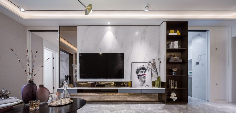 江門市帕佳圖尚品輕奢風格三居室裝修案例