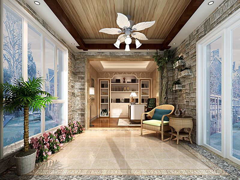 揭陽市博雅苑C區輕奢風格三居室裝修案例