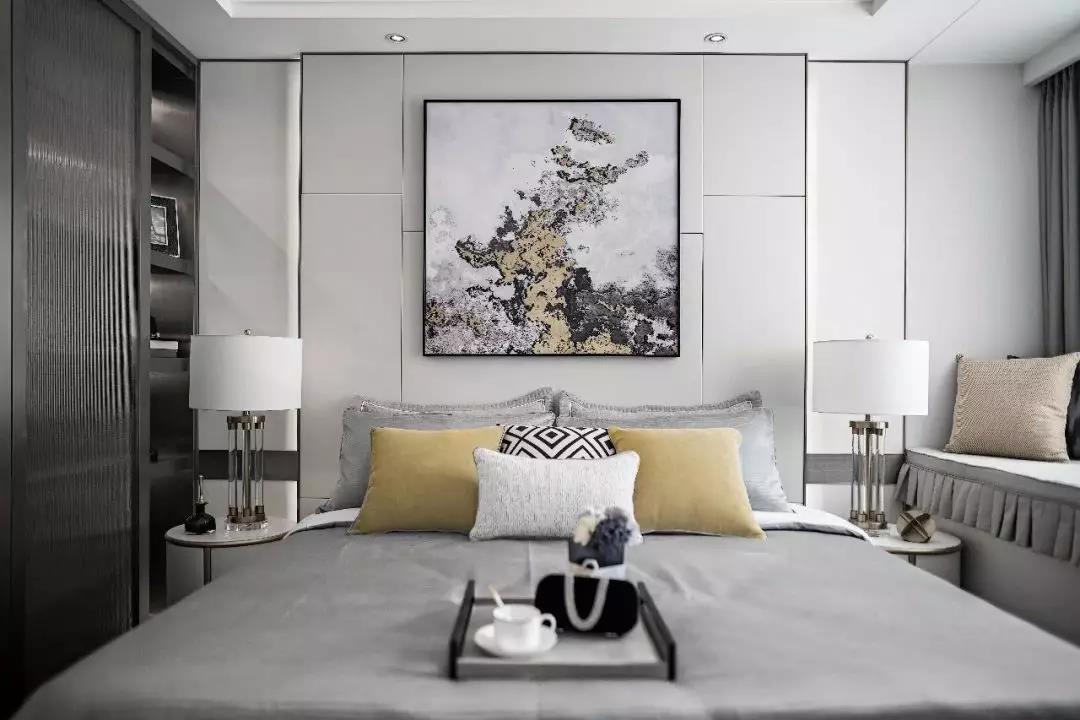現(xiàn)代簡約風格室內(nèi)設計家裝案例-臥室 現(xiàn)代簡約風格室內(nèi)設計家裝案例-臥室