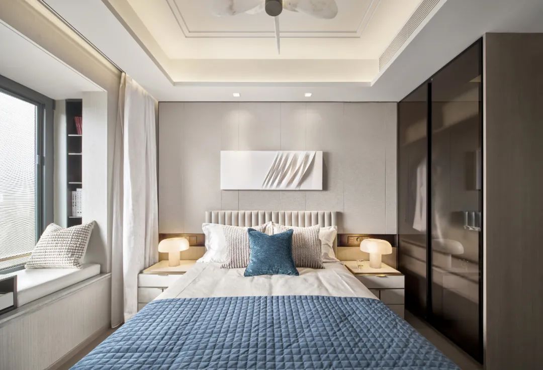 現(xiàn)代簡約風格室內(nèi)設(shè)計家裝案例-次臥 現(xiàn)代簡約風格室內(nèi)設(shè)計家裝案例-次臥