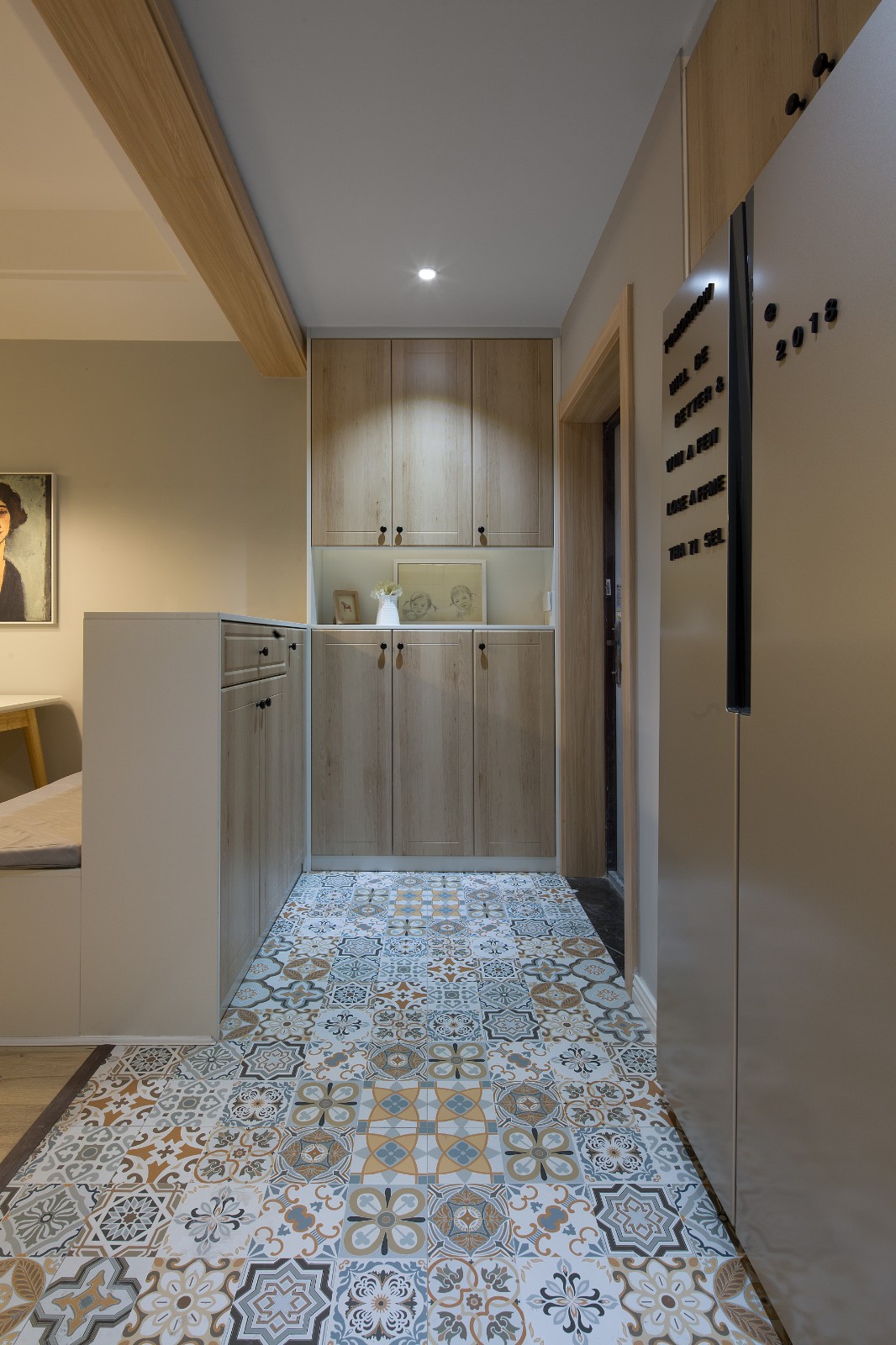 北歐簡約風格家裝設計室內裝修效果圖-玄關 北歐簡約風格家裝設計室內裝修效果圖-玄關