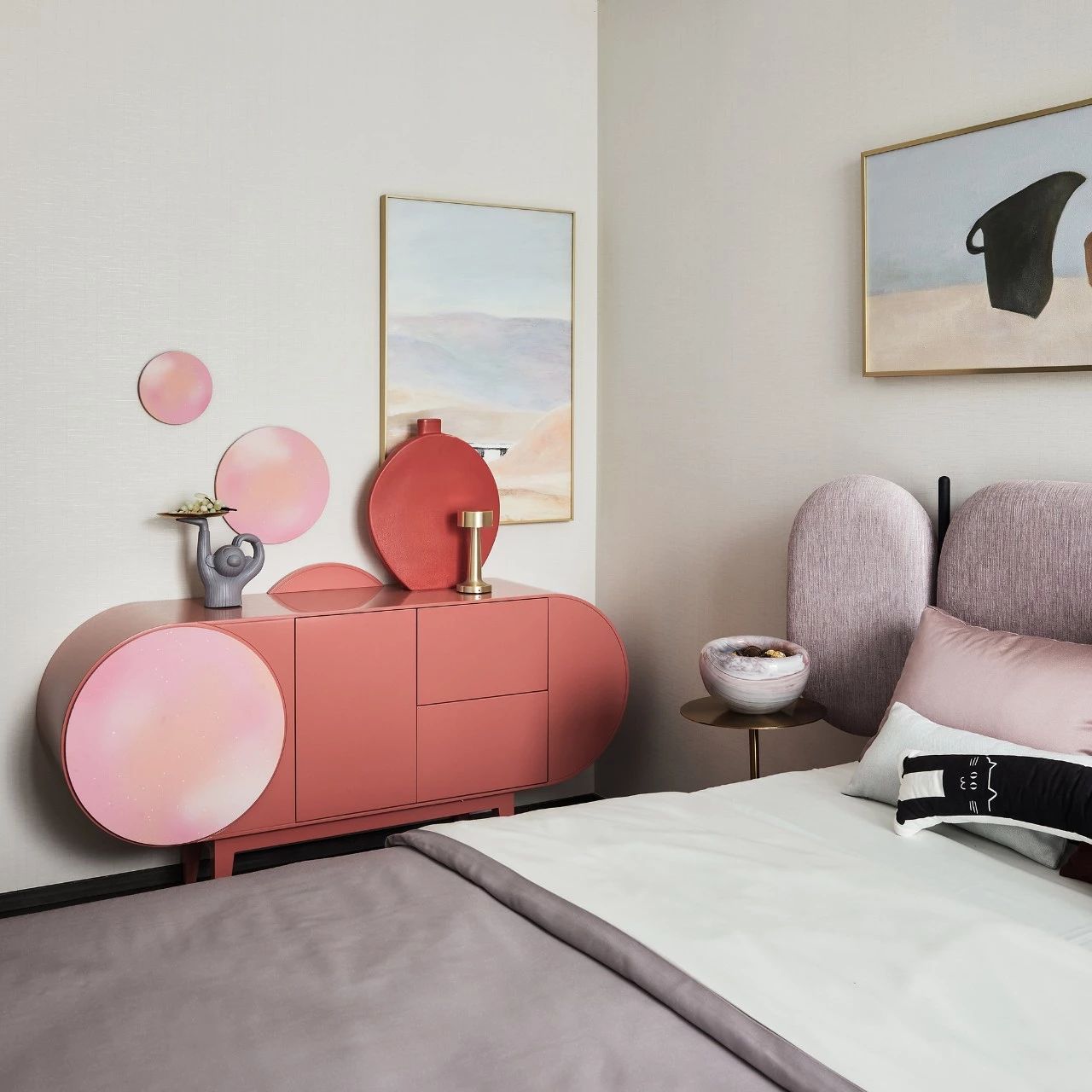 現(xiàn)代輕奢風格室內設計家裝案例-女孩房 現(xiàn)代輕奢風格室內設計家裝案例-女孩房