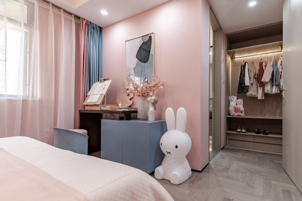 現代輕奢風格室內設計家裝案例-兒童房 現代輕奢風格室內設計家裝案例-兒童房