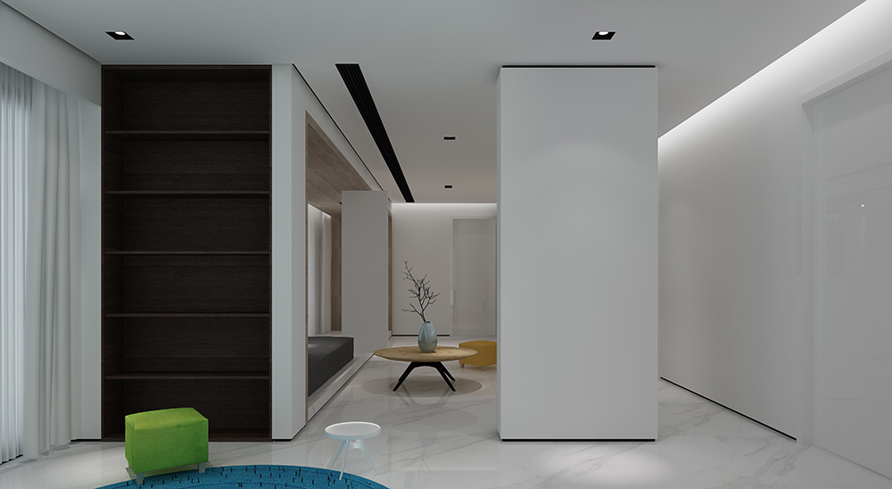 現代極簡風格別墅裝修設計效果圖-迎江"逸"墅·碧桂園-別墅裝修設計二樓兒童玩樂區 現代極簡風格別墅裝修設計效果圖-迎江"逸"墅·碧桂園-別墅裝修設計二樓兒童玩樂區