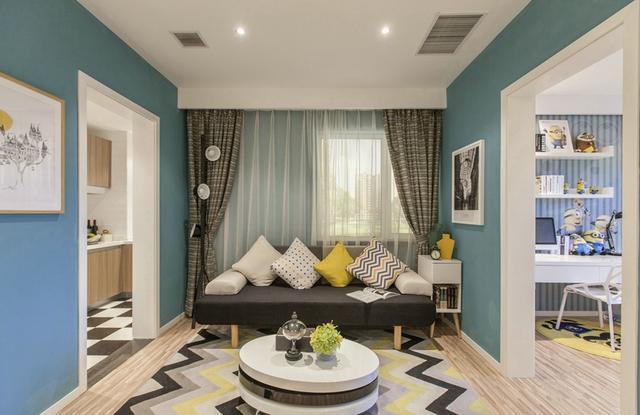 裝修公司北歐風格室內(nèi)裝修效果圖-客廳 裝修公司北歐風格室內(nèi)裝修效果圖-客廳