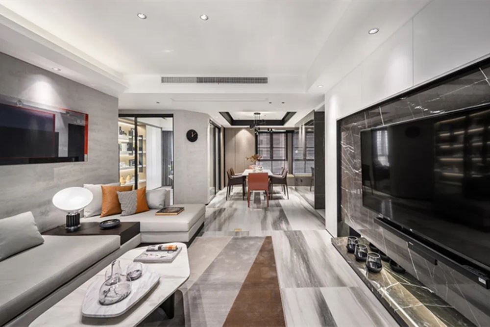 廣州市金道花園現(xiàn)代簡(jiǎn)約風(fēng)格三居室裝修案例