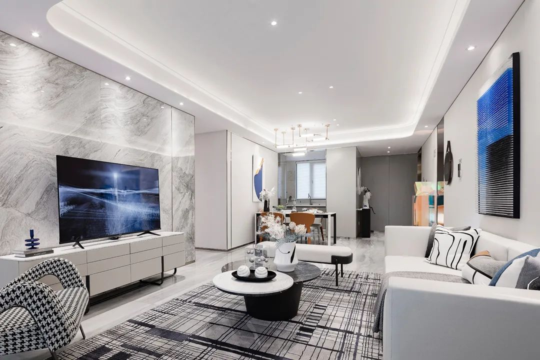 廣州市珠光御景壹號現(xiàn)代簡約風(fēng)格三居室裝修案例