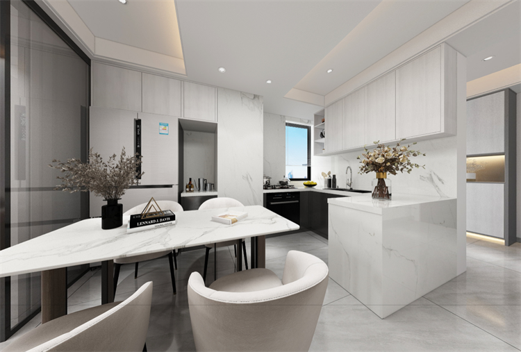 廣州市保利羅蘭國際現(xiàn)代簡約風(fēng)格三居室裝修案例