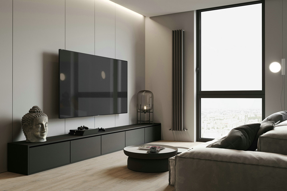 嘉興市寶石公館現(xiàn)代簡(jiǎn)約風(fēng)格二居室裝修案例