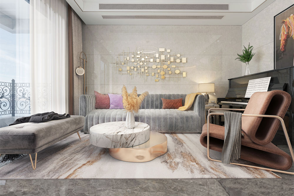 韶關市四季桐悅現代簡約風格三居室裝修案例