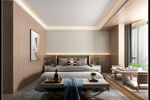 玉林市中宜尚品現代簡約風格三居室裝修案例