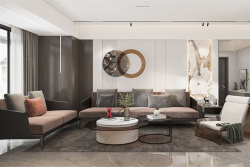 潮州市安南路自建房現代簡約風格三居室裝修案例