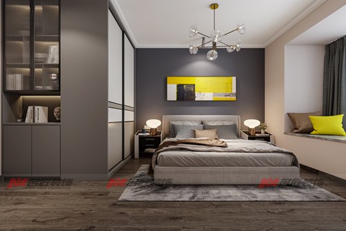 泉州市泉北中央城現(xiàn)代簡(jiǎn)約風(fēng)格三居室裝修案例