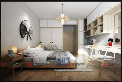 泉州市保利&middot;壹號(hào)公館日式風(fēng)格三居室裝修案例