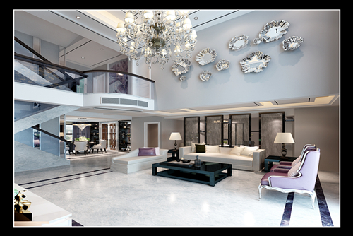 泉州市泉北中央城現(xiàn)代簡(jiǎn)約風(fēng)格復(fù)式裝修案例