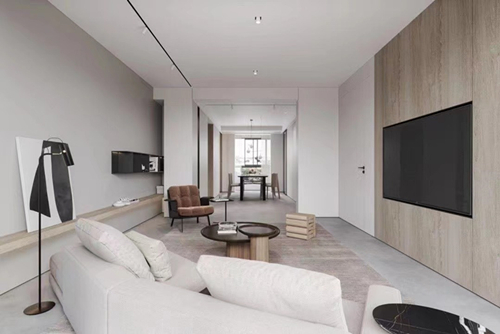 江門市恩平碧桂園現代簡約風格四居室裝修案例