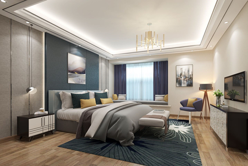 佛山市金科城現代簡約風格三居室裝修案例