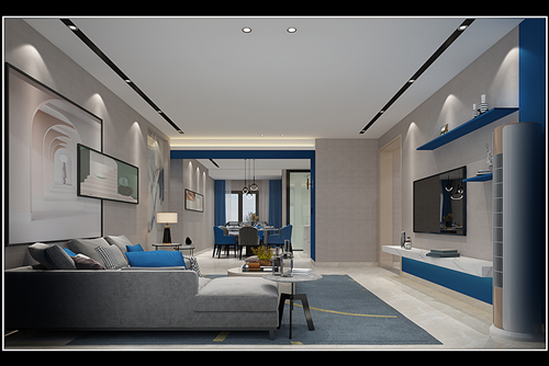 衢州市碧桂園德信&middot;時(shí)代悅城現(xiàn)代簡約風(fēng)格四居室裝修案例