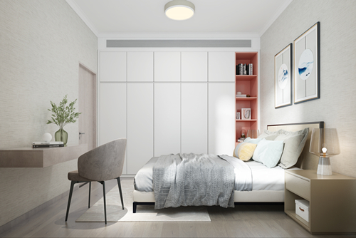 廣州市福今路小區現代簡約風格四居室裝修案例