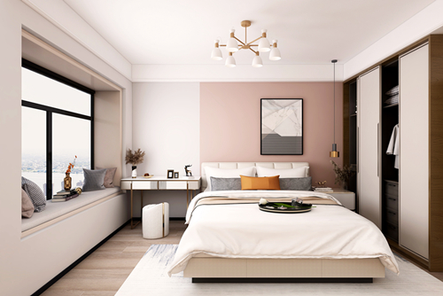 海口市碧桂園劍橋郡現代風格四居室裝修案例