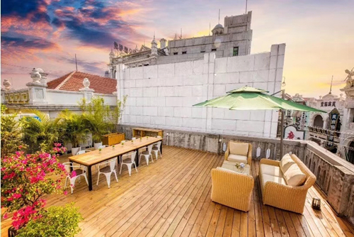 海口市白龍花園現代風格辦公空間裝修案例