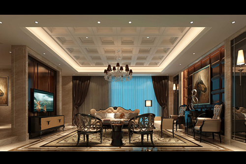 合肥市鉑悅&middot;廬州府歐式風格別墅裝修案例