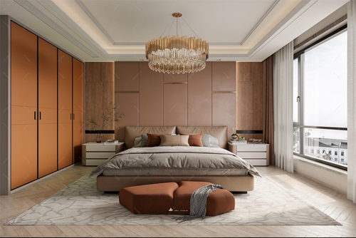 清遠市中恒公園大地花園現代風格別墅裝修案例