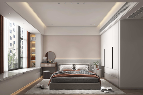 汕頭市海上傳奇公館現代風格三居室裝修案例