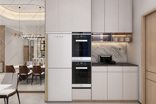 中山市星際豪庭輕奢風格四居室裝修案例