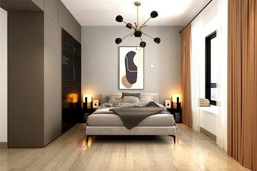 中山市德信金港灣現(xiàn)代簡約風格三居室裝修案例