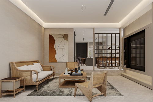 海口市碧桂園劍橋郡現代簡約風格別墅裝修案例