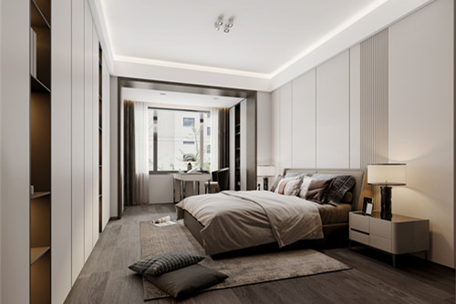 海口市銘盛檀香洲現代簡約風格三居室裝修案例