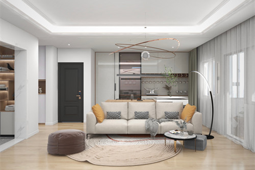 廣州市東華東路小區(qū)北歐風(fēng)格二居室裝修案例